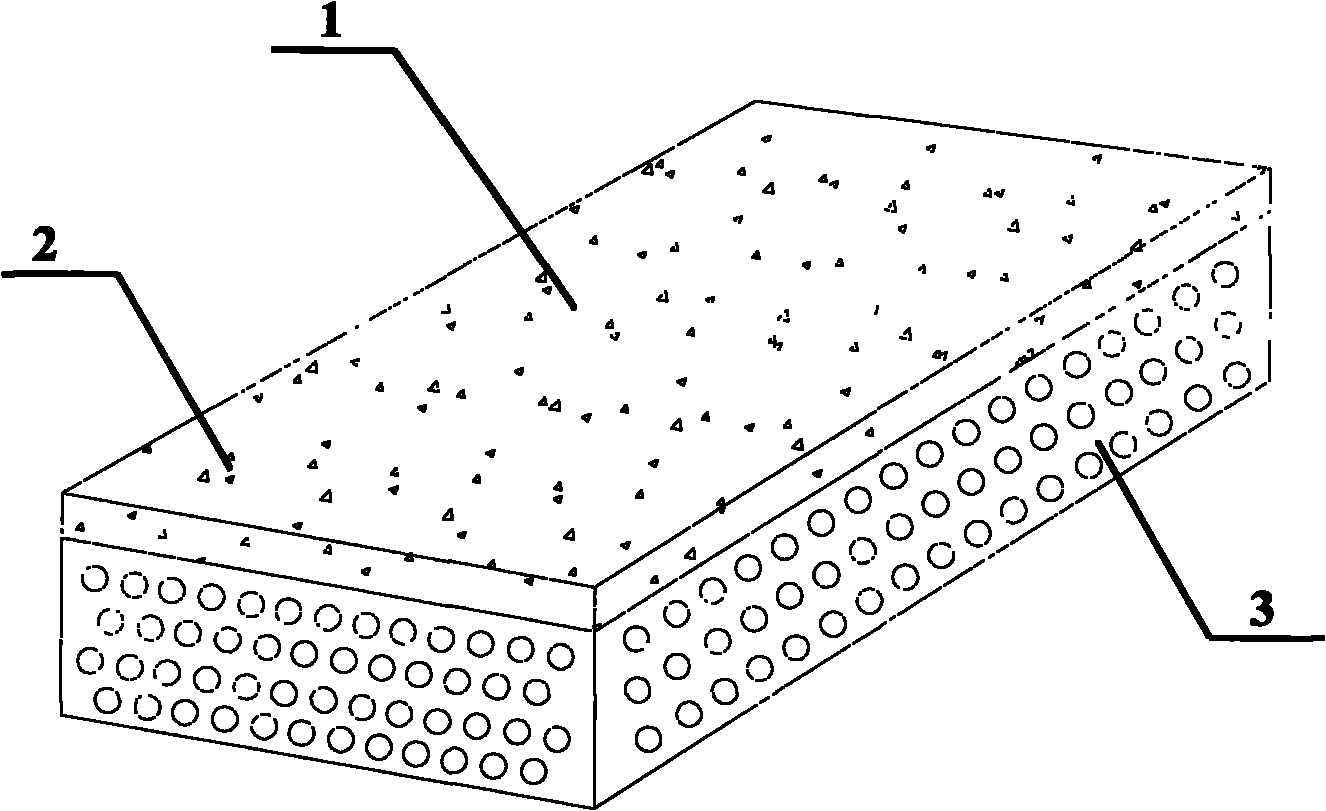 External heat insulation board of flameproof external wall made of cement and polystyrene particle