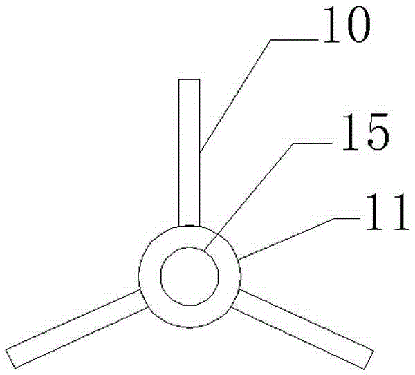 Flexible blade type vertical shaft tide energy water turbine