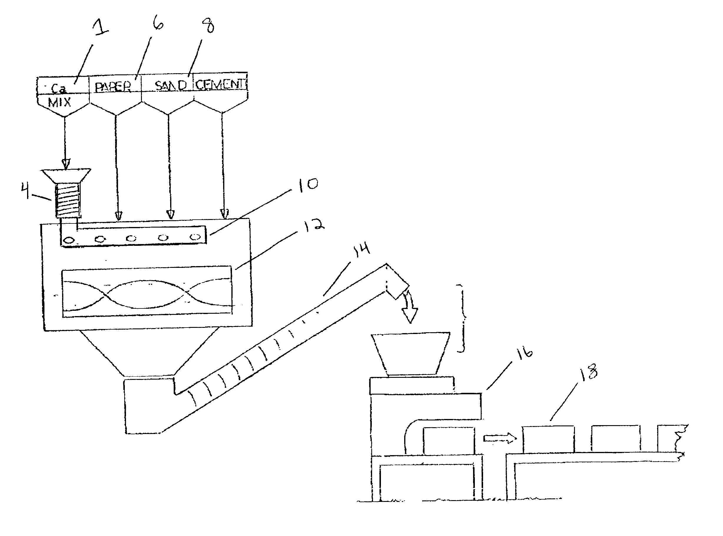 Modified cellulose aggregate material