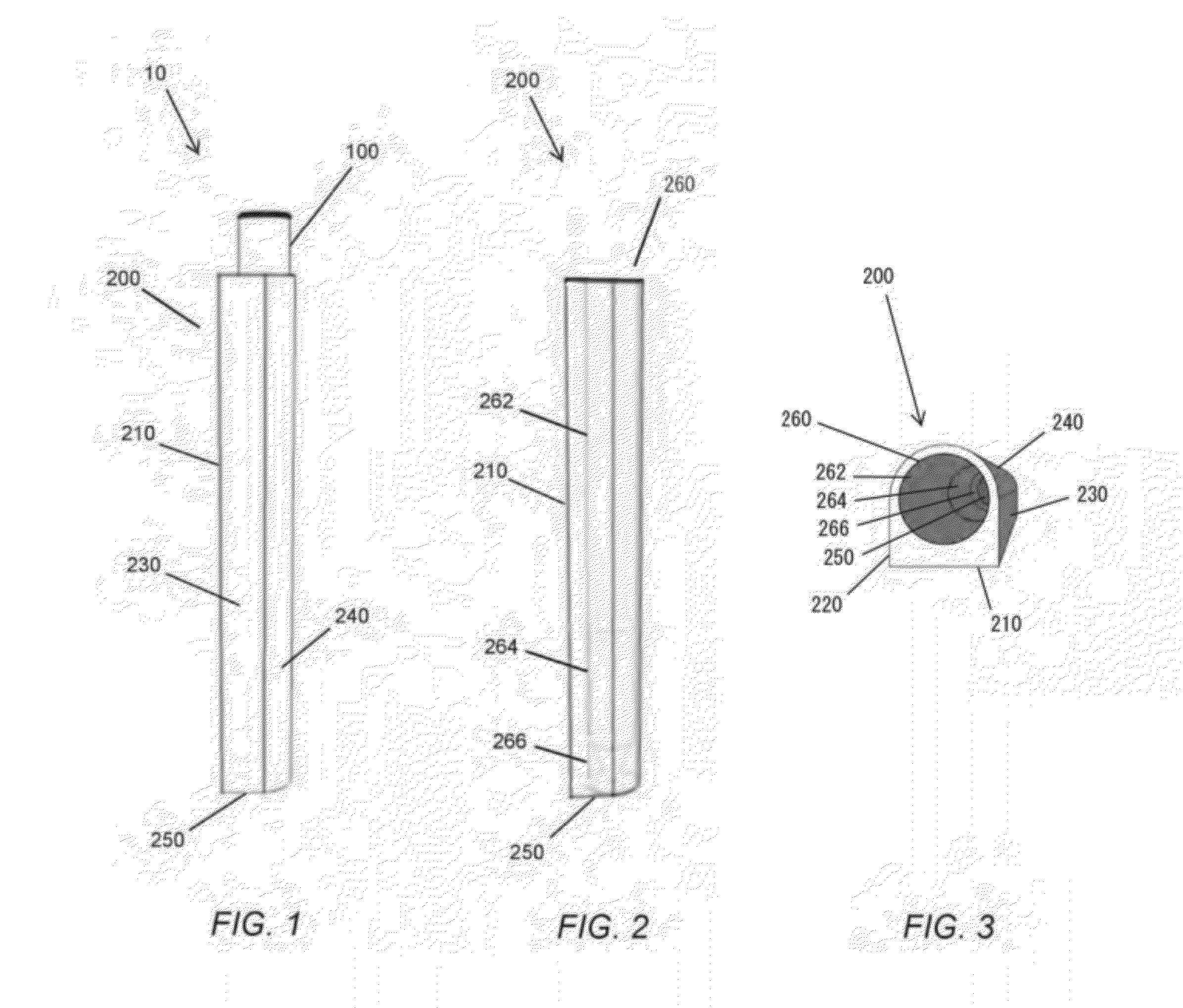 Writing implement with storage enclosure