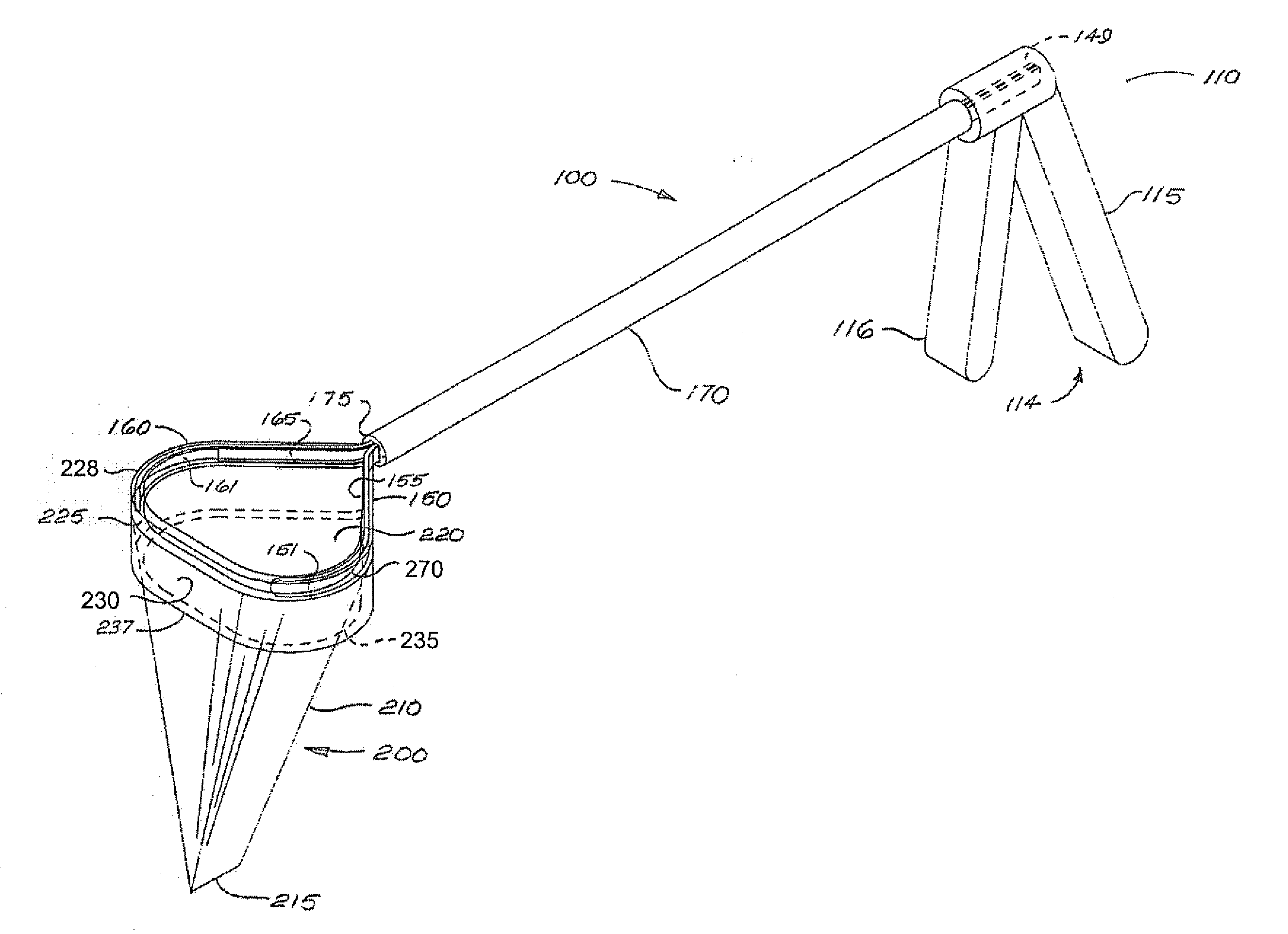 Device for isolating and removing tissue from a body cavity