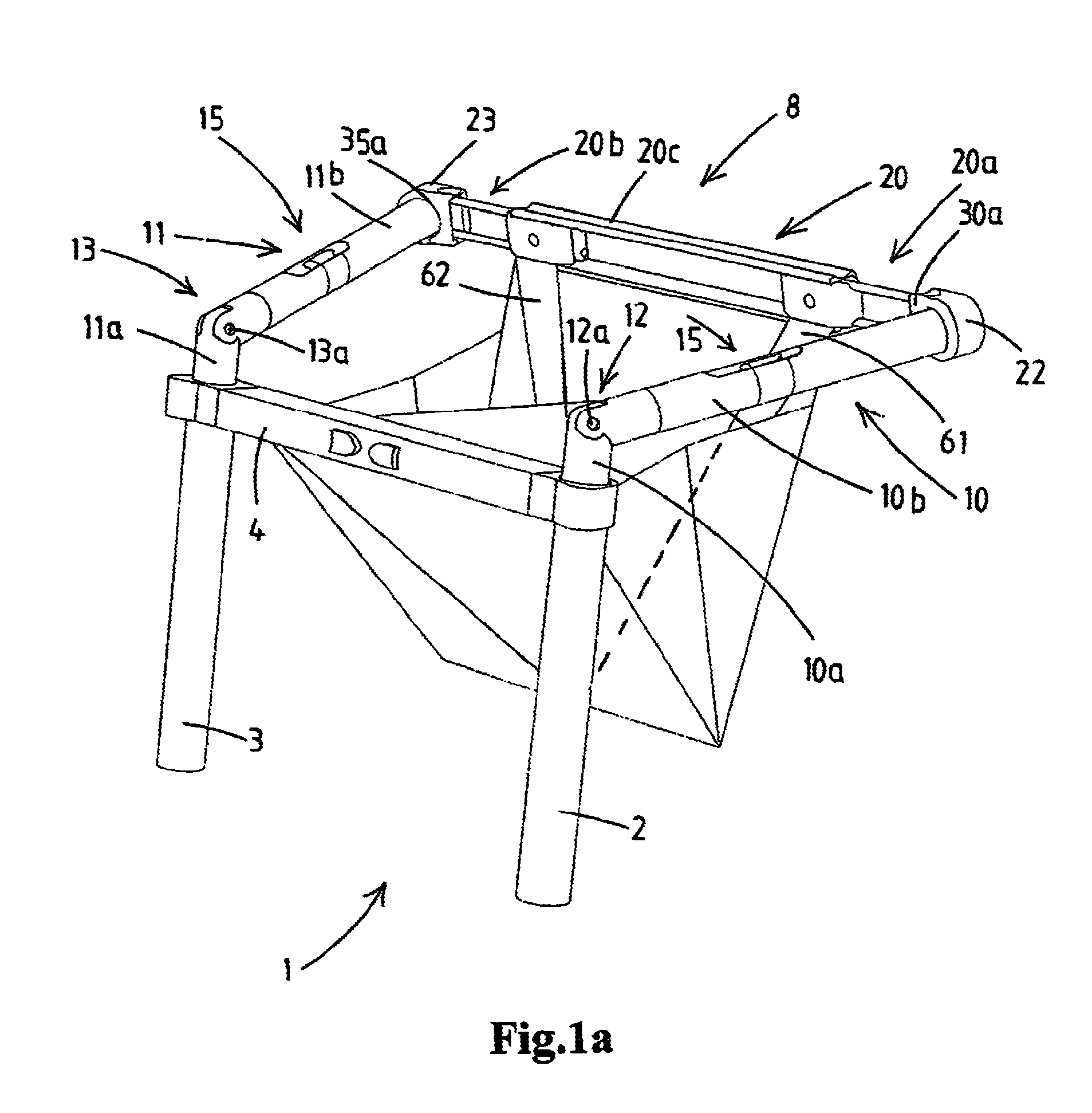 Portable ladder with a stand off device