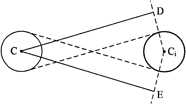 Method for avoiding obstacles based on blocking corners in pedestrian simulation