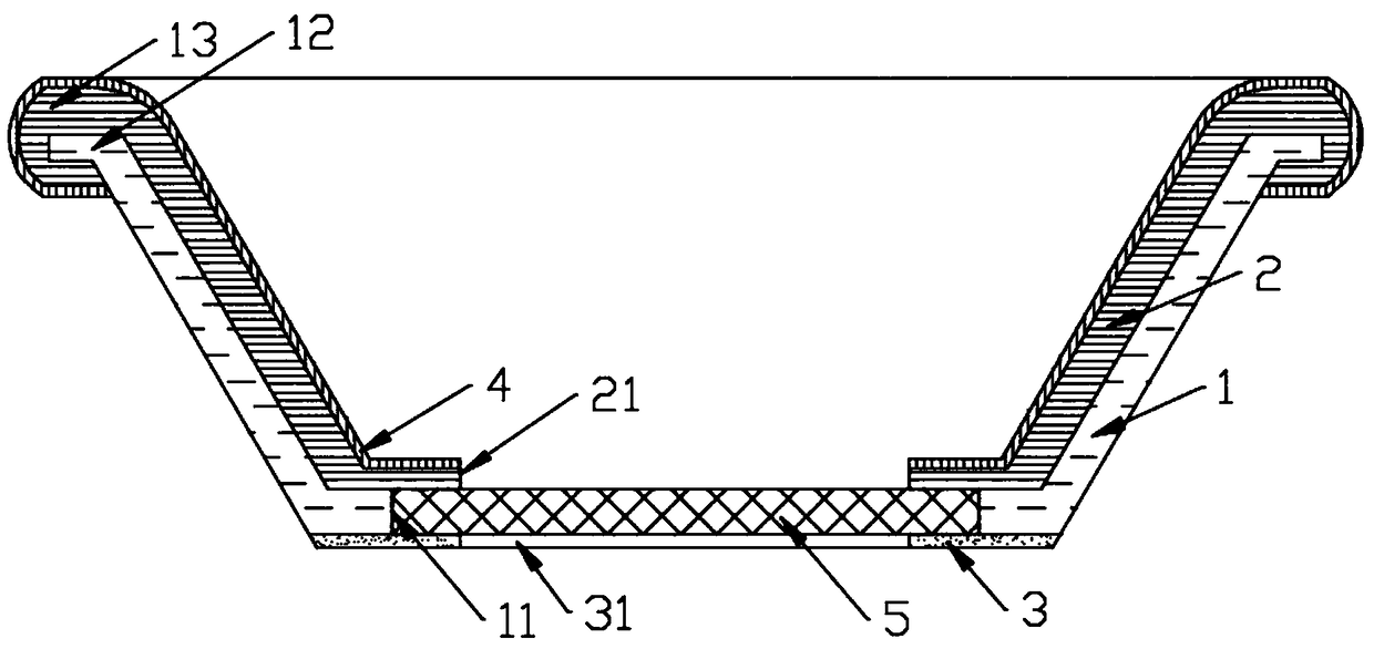 Two-dimensional code printing mold