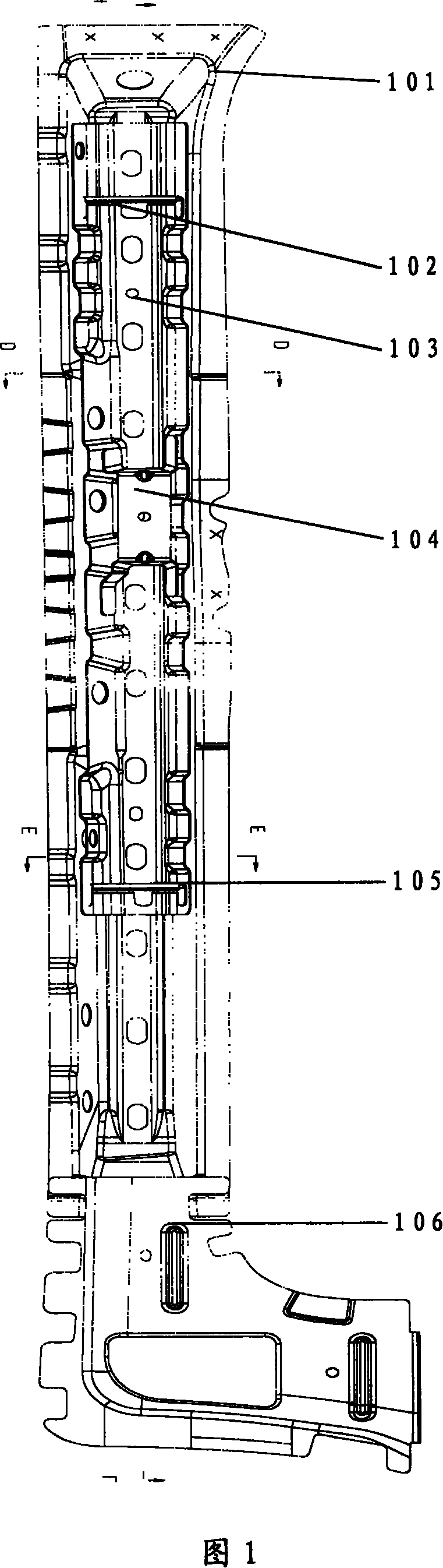 Automobile threshold