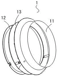 Air supply device for vertical air conditioner