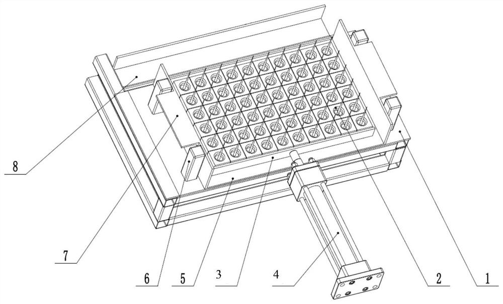 Vegetable transplanting machine automatic seedling delivery device