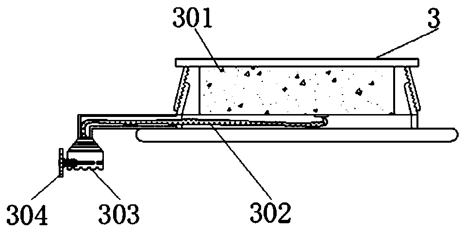 Multi-angle surface grinding and polishing device for metal material machining