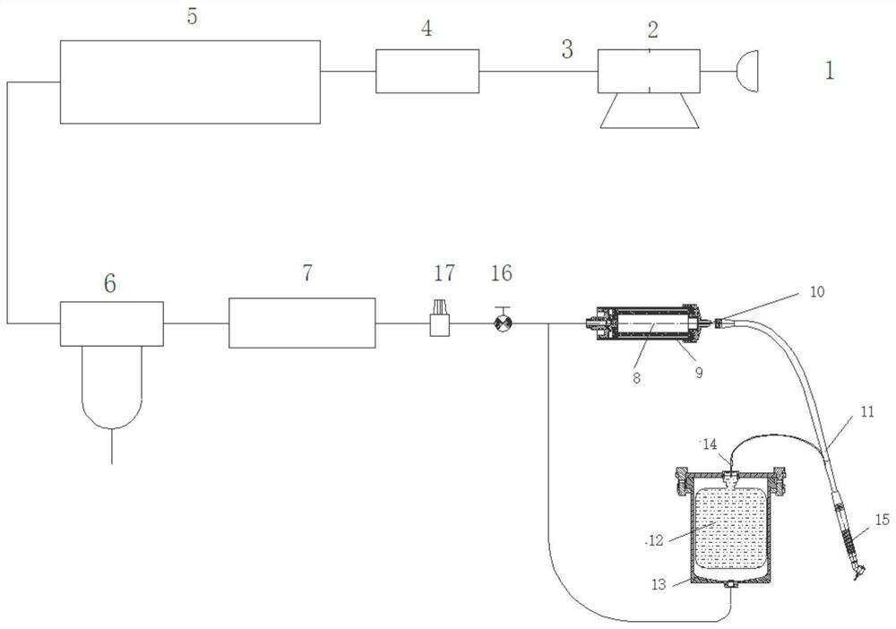 Sterile matching device of dental handpiece