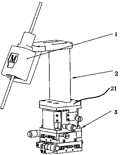 Two-dimension code scanning mechanism for mobile phone module