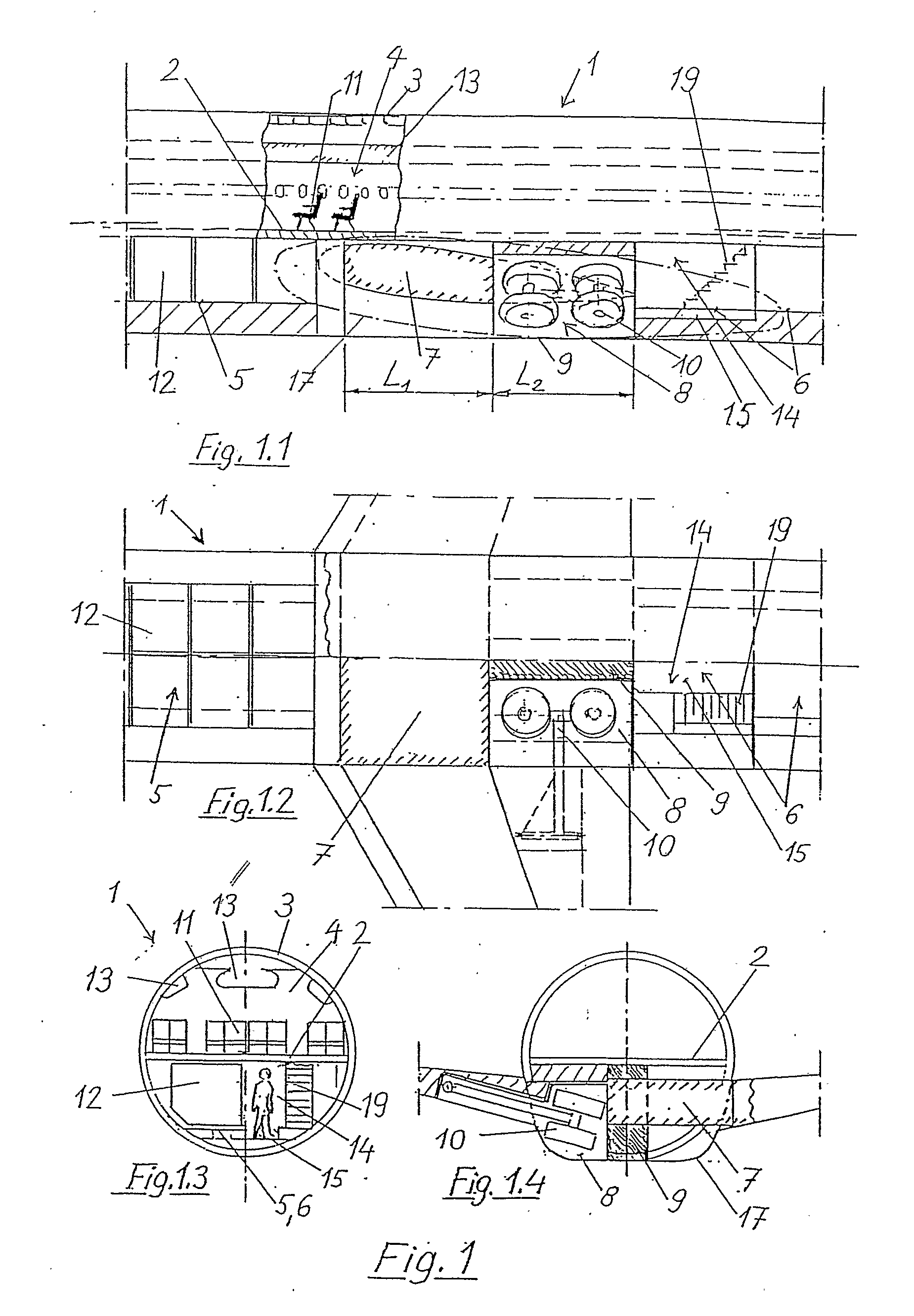 Commercial Aircraft With a Main Deck and a Lower Deck