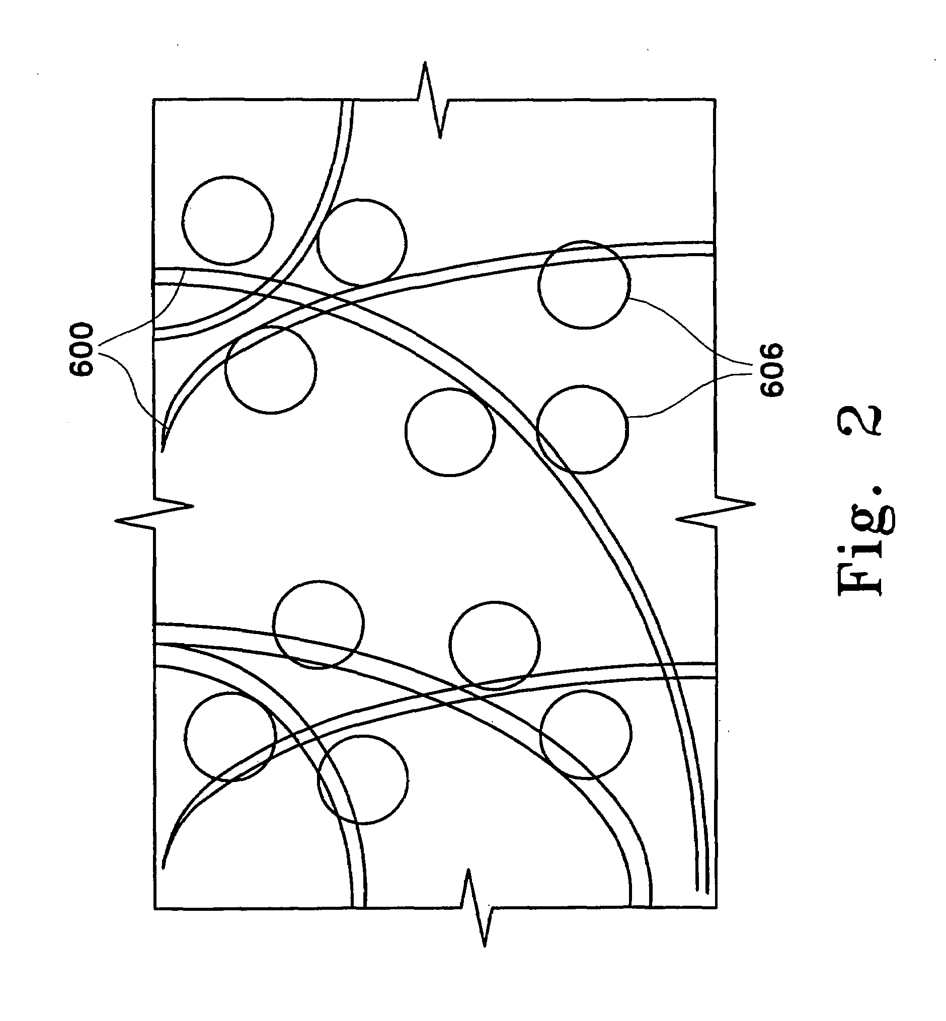 Removing compounds from blood products with porous particles immobilized in a matrix