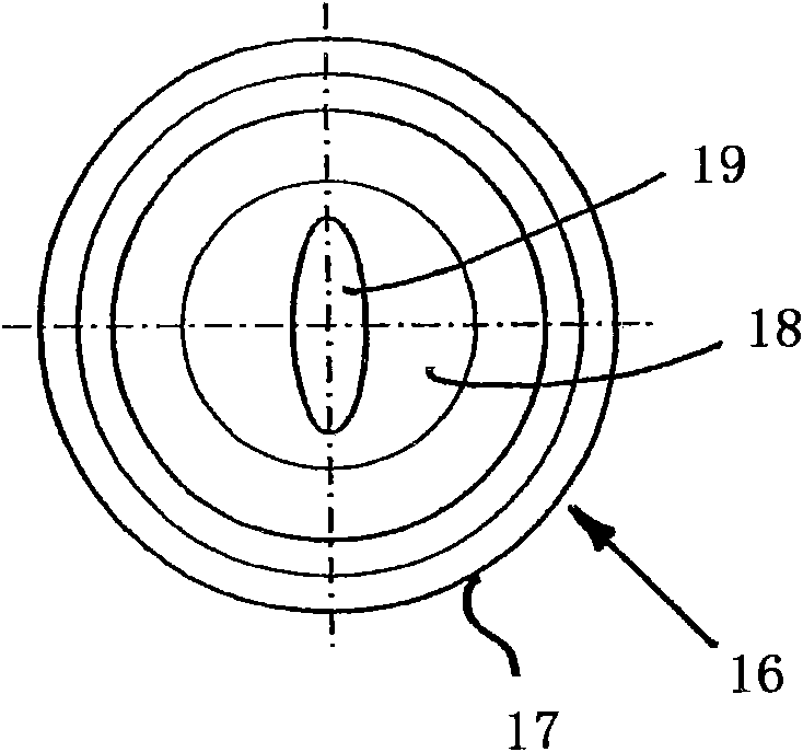 Valve cap for a non-return valve