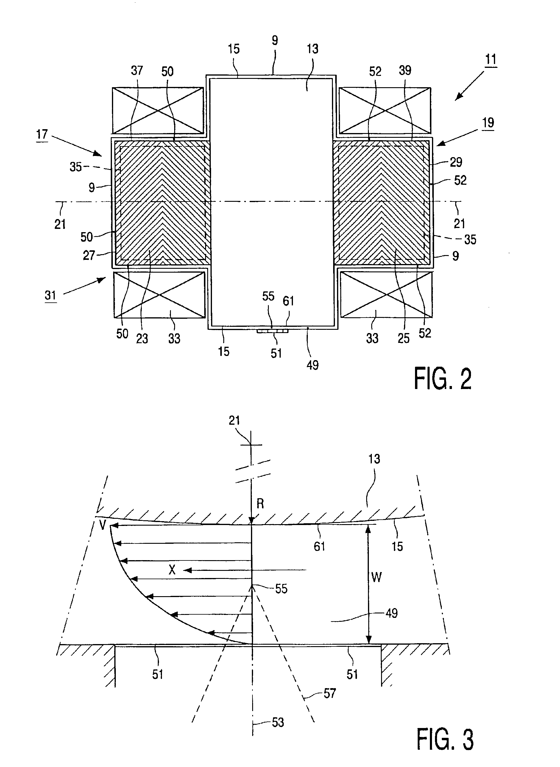 Device for generating X-rays