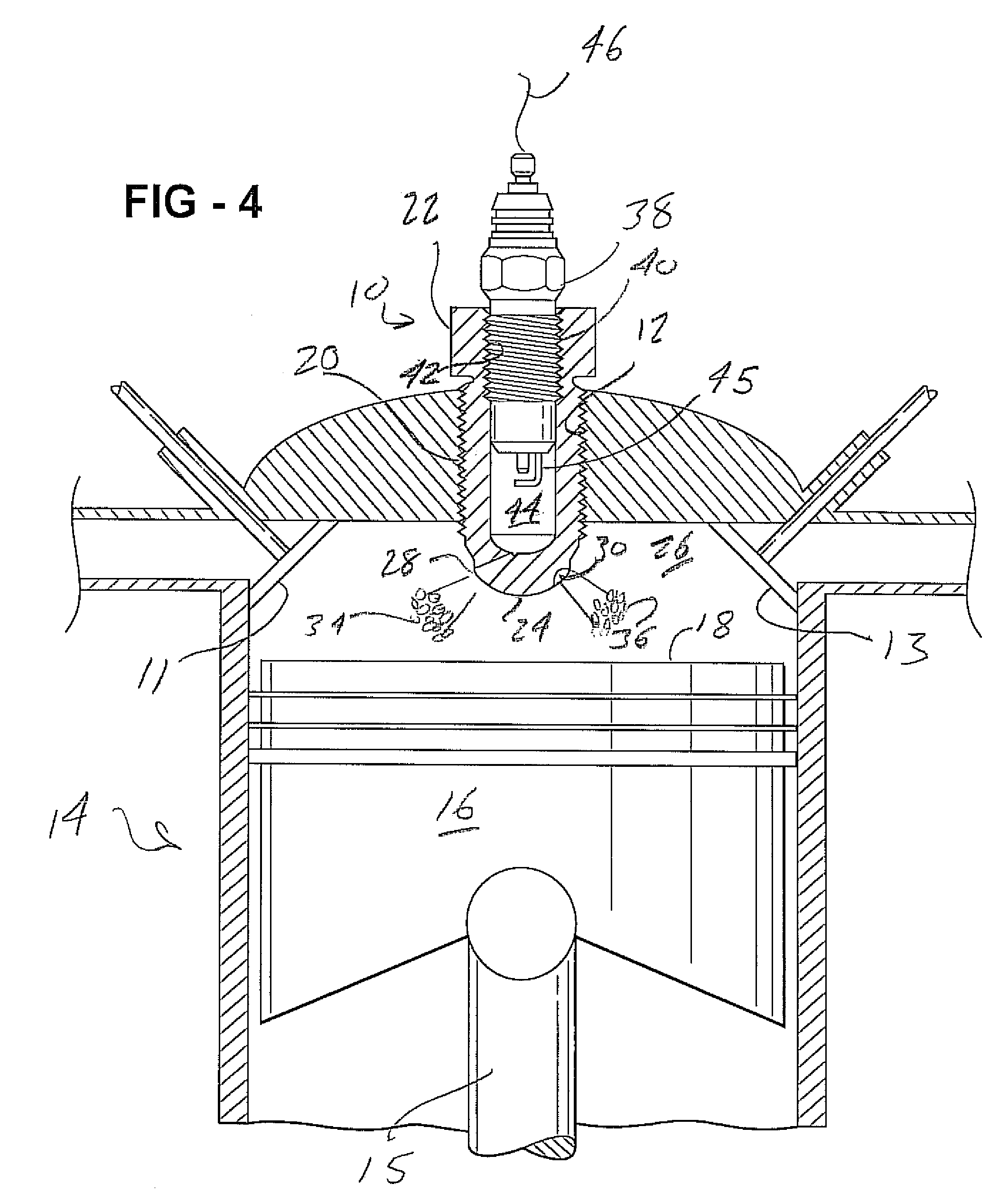 Spark to flame conversion unit, such as employed with an existing spark plug or heat source supplied glow plug for accomplishing more efficient piston combustion