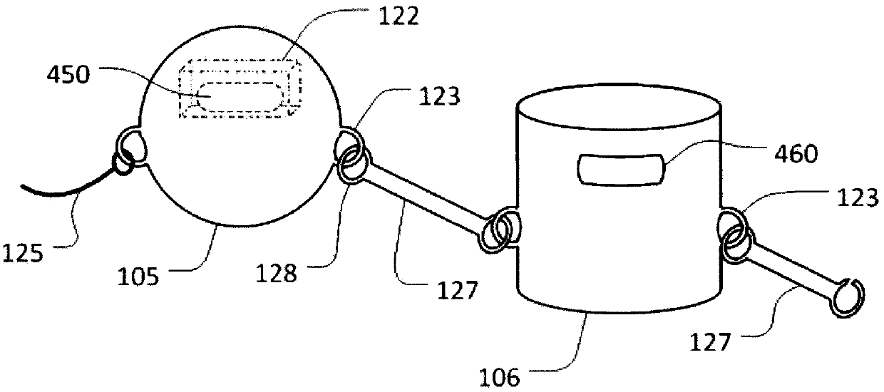 Tandem structure of RFID tags