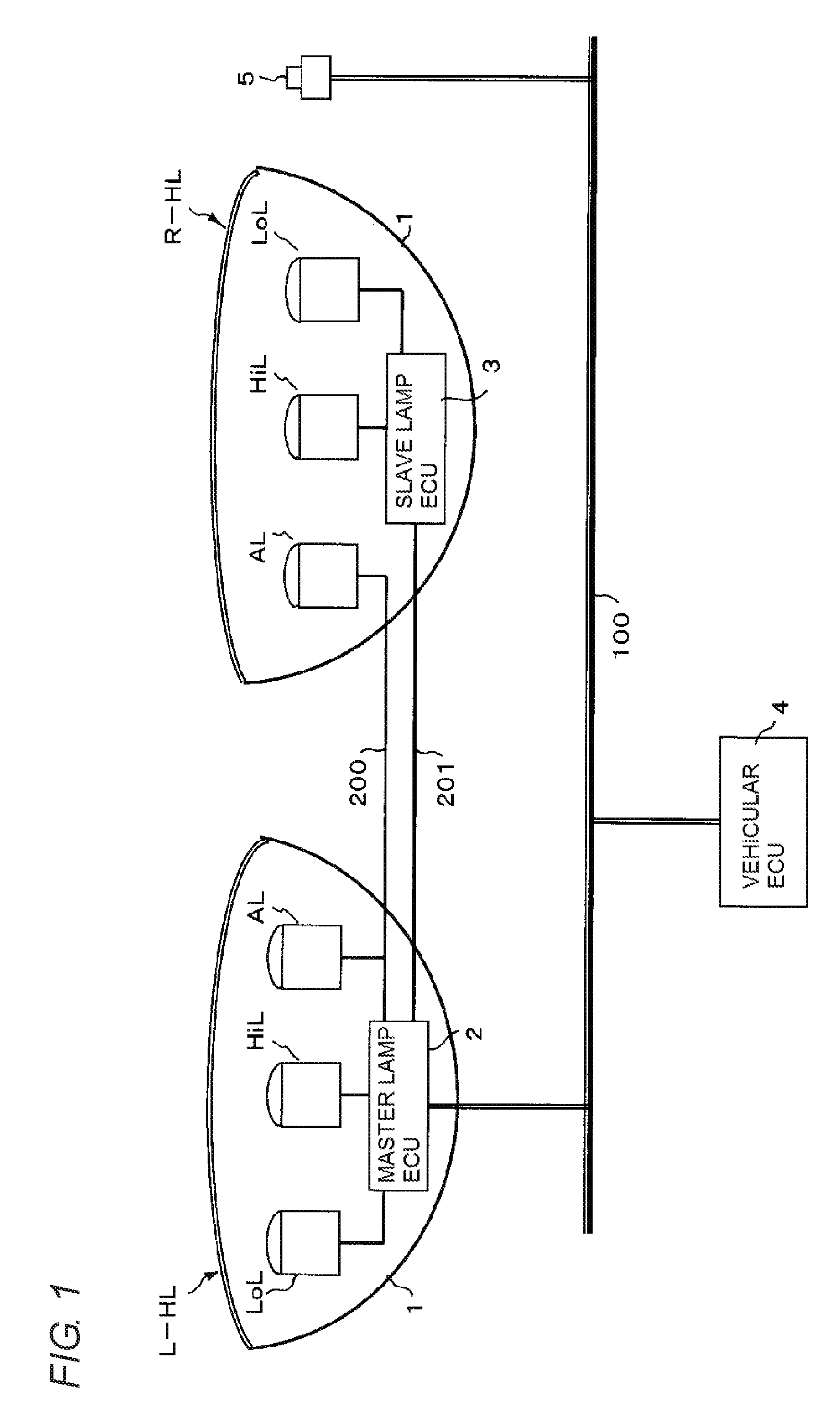 Light distribution control method and light distribution control device for a vehicular headlamp