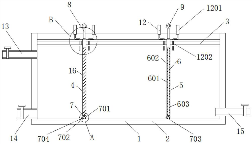 Numerical control metal cutting machine tool based on cutting fluid recycling