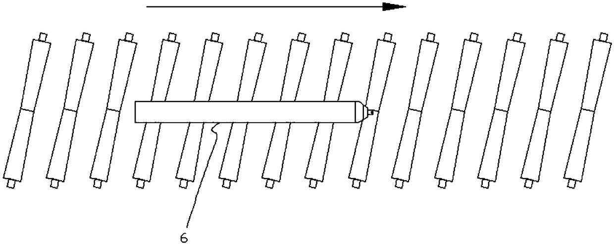 Steel cylinder shot blasting machine