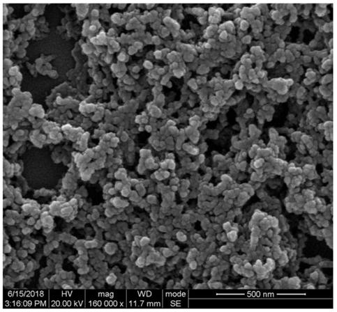 Preparation method of electric-conductive macromolecule polymer nanoparticles with good water phase dispersibility