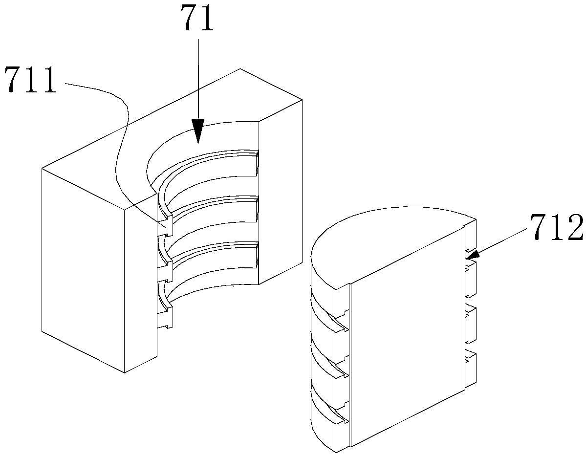 Angle-adjustable material pressure resistance measuring device