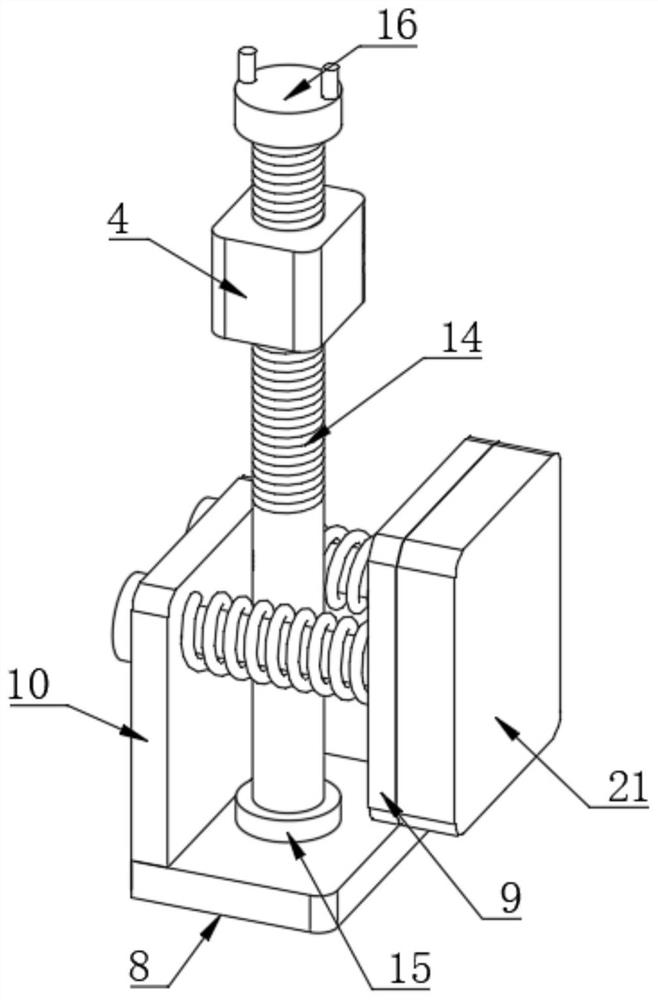 Puncture positioning device for nerve intervention