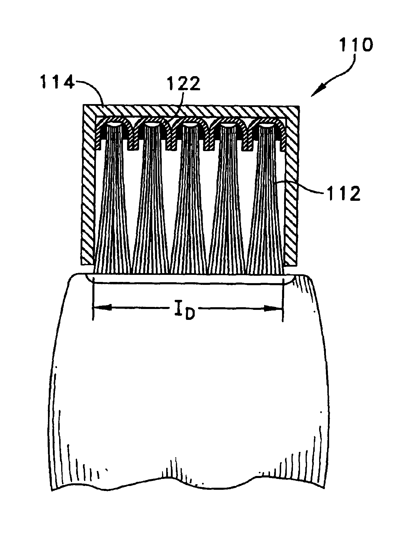 Compliant brush shroud assembly for gas turbine engine compressors