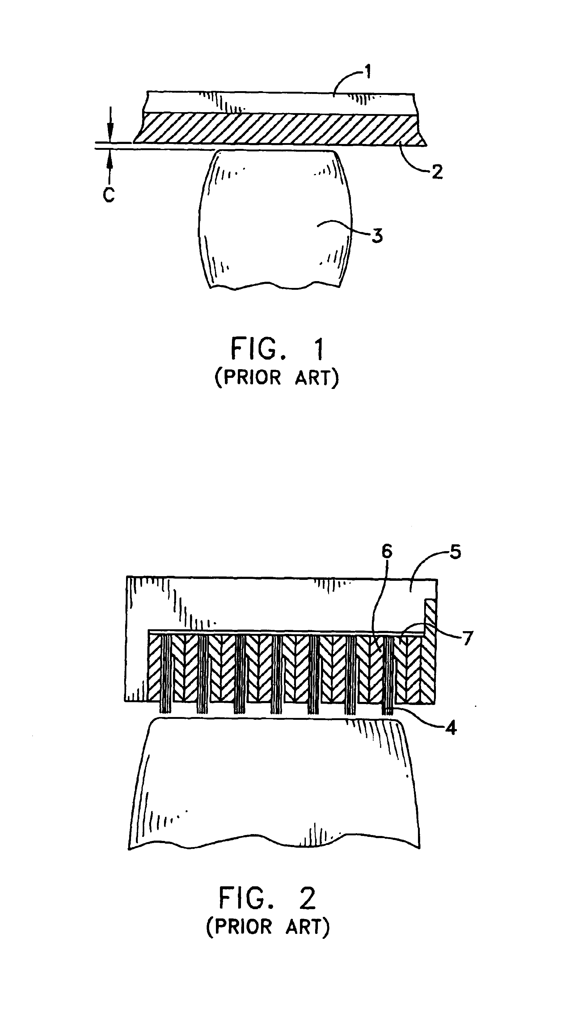 Compliant brush shroud assembly for gas turbine engine compressors