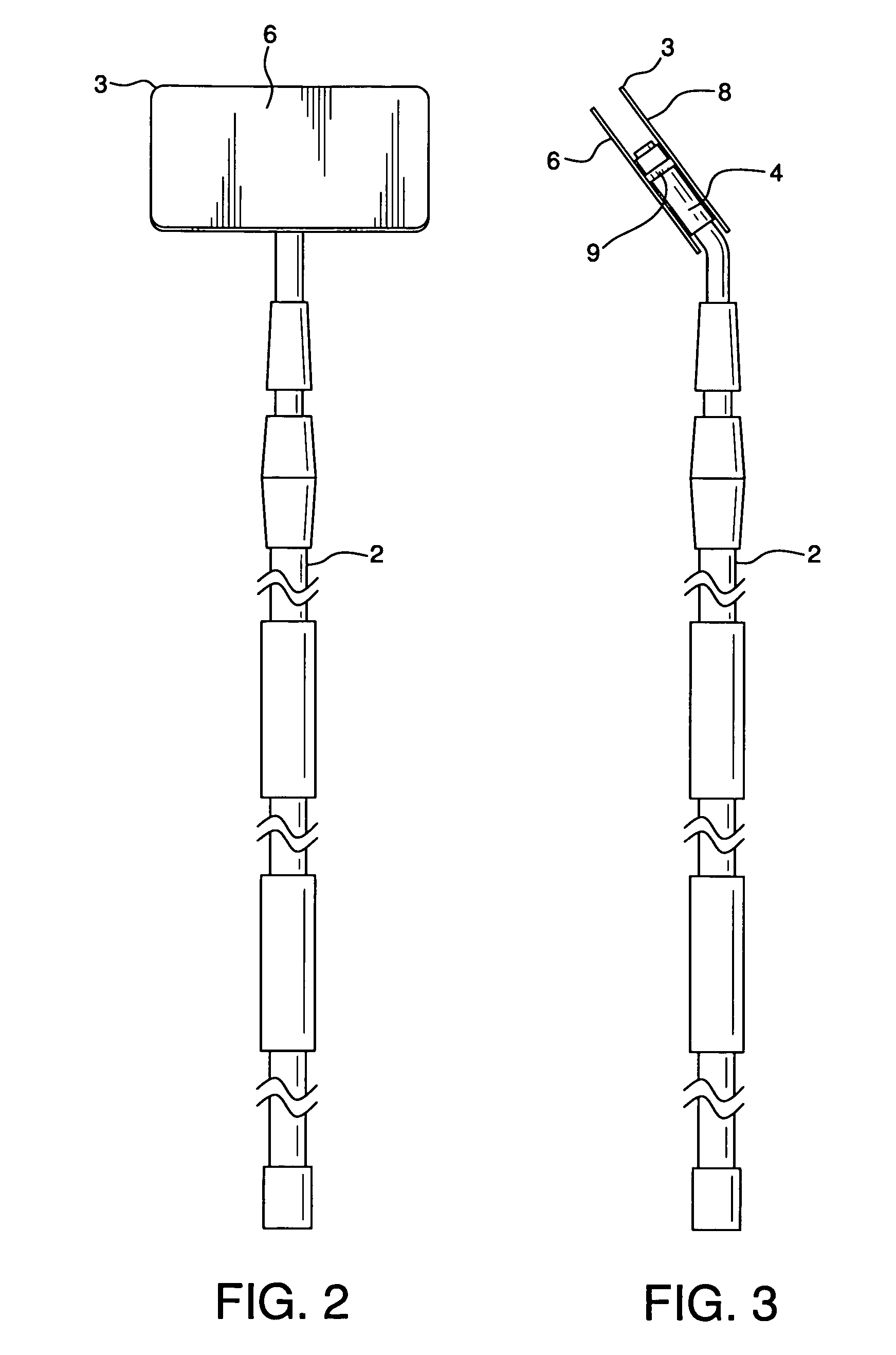 Cleaning implement head with dual cleaning members