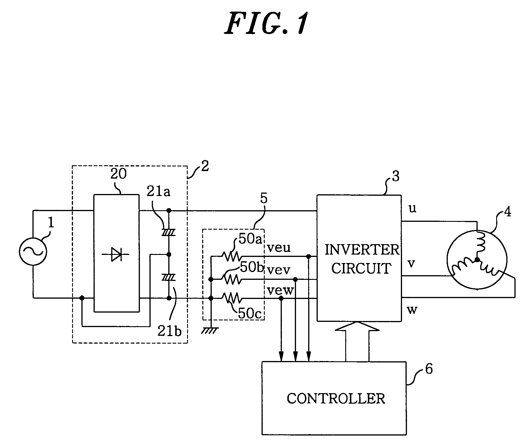 Motor driving apparatus for use in a dishwasher