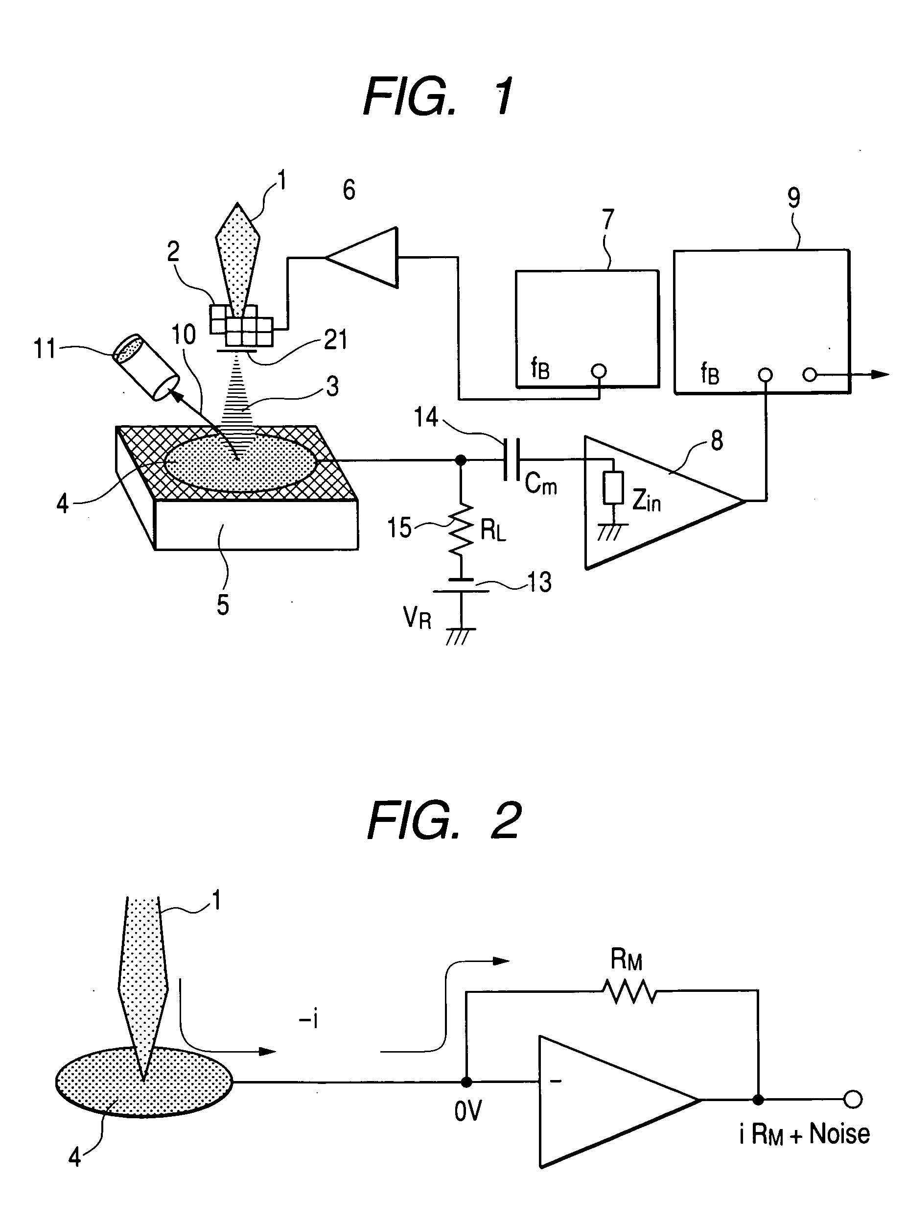 Absorption current image apparatus in electron microscope