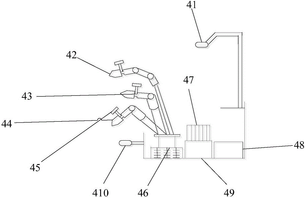 Hot-line working robot