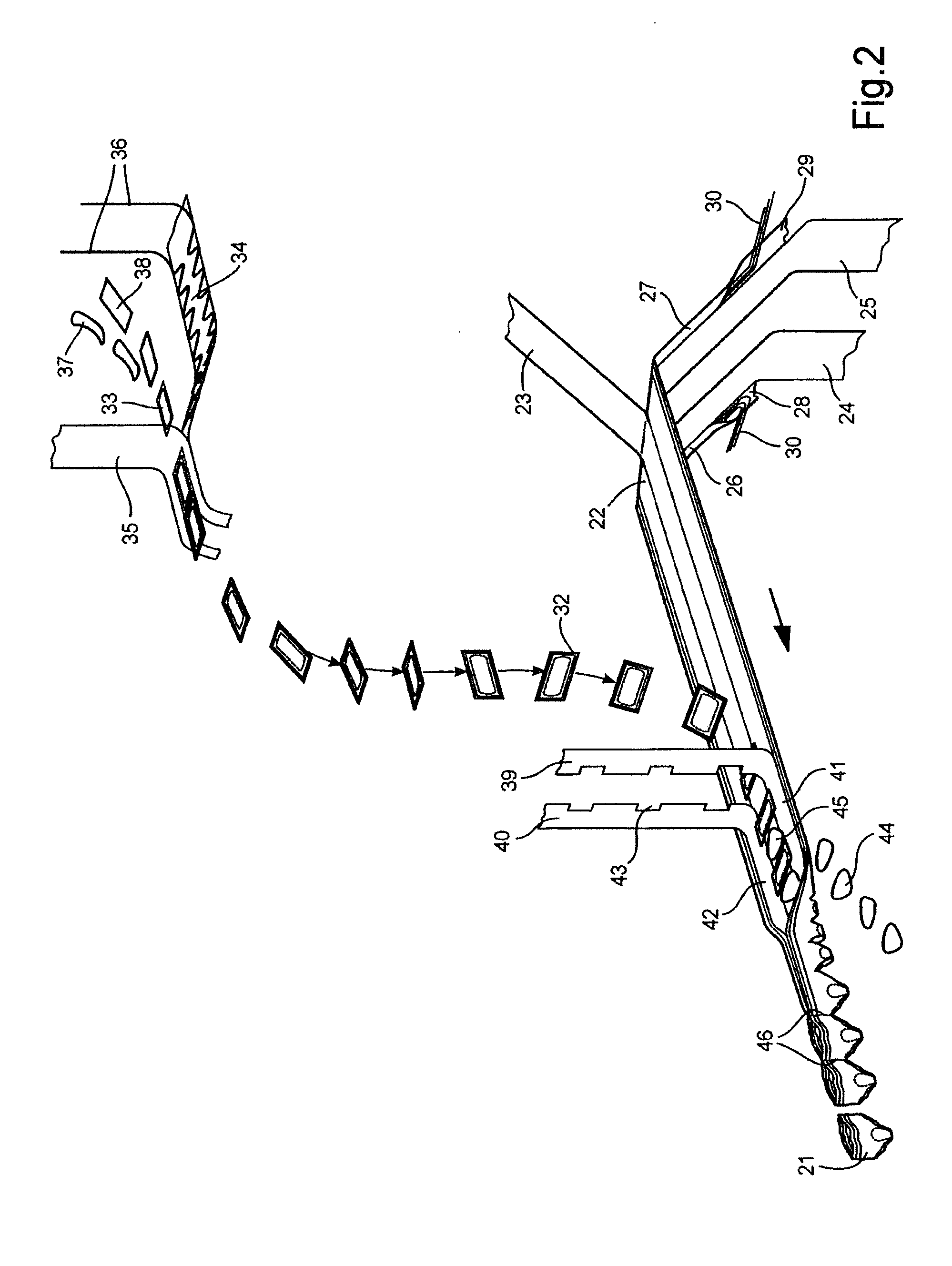 Pant-type absorbent article and a method for producing pant-type absorbent articles