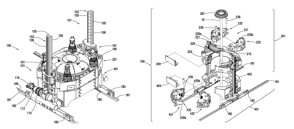 Automated roughneck