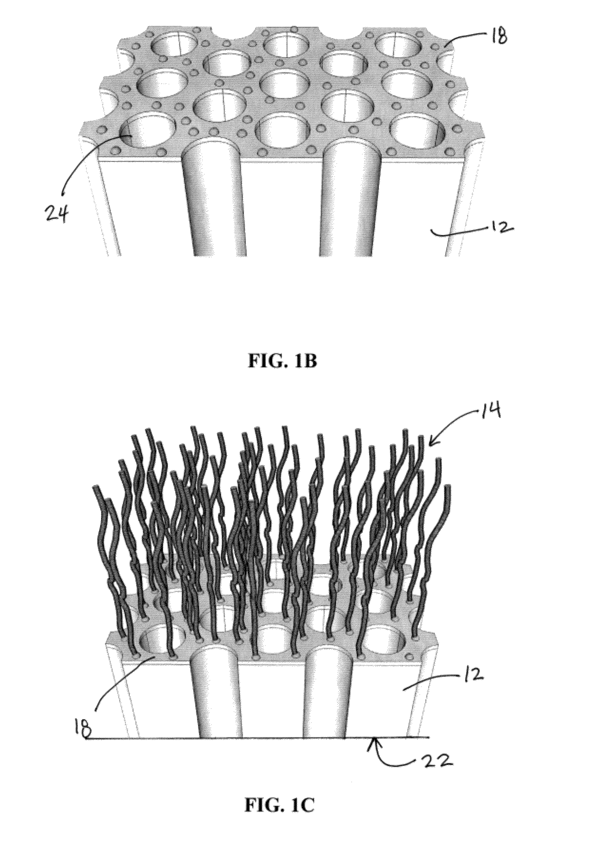 Nanofiber electrodes for energy storage devices