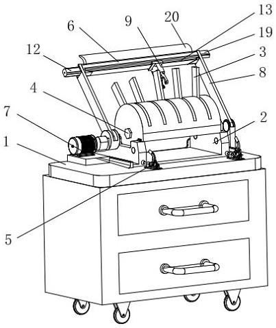 Aircraft throttle lever testing device