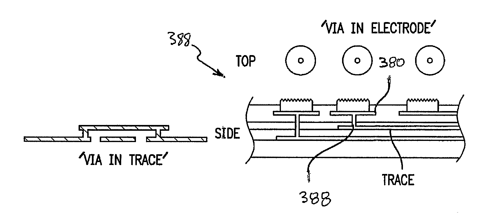 Flexible circuit electrode array