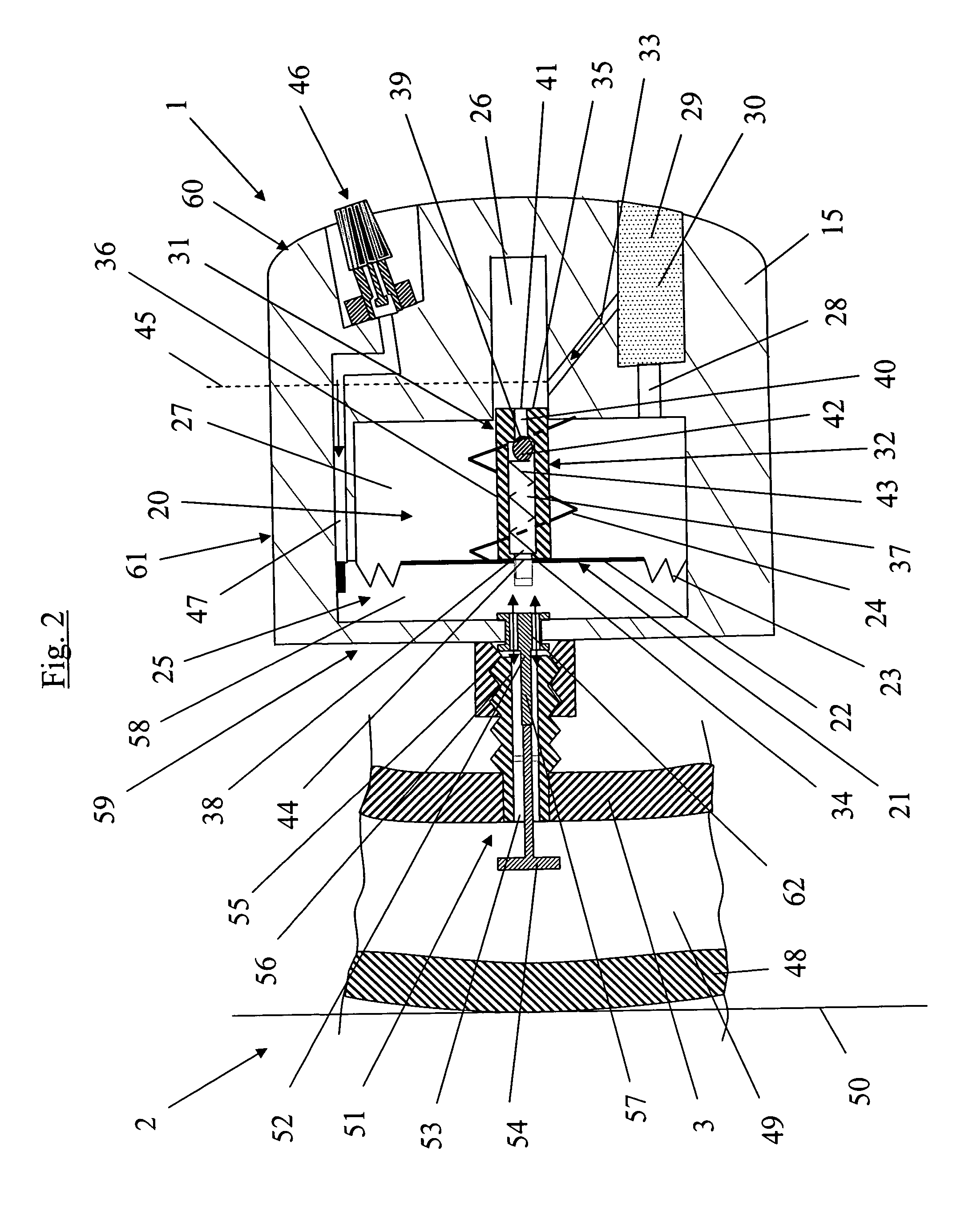 Automatic tire pressurizing device