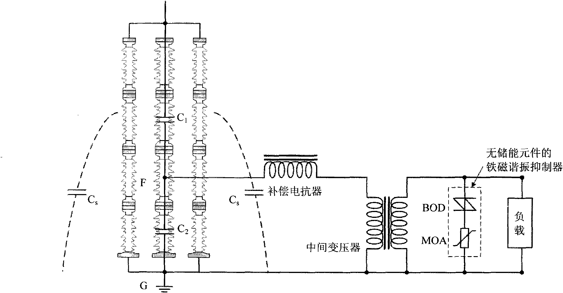 Extra-high-voltage equal potential shielded capacitor voltage transformer