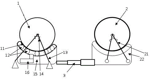 Bicycle type body-building device