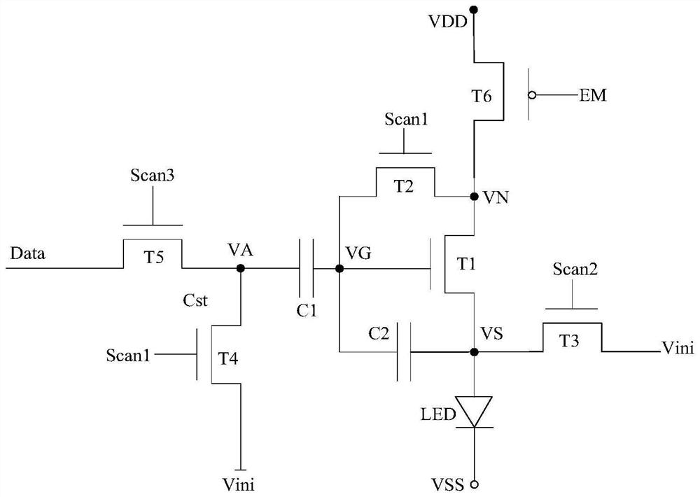 Pixel driving method and display panel