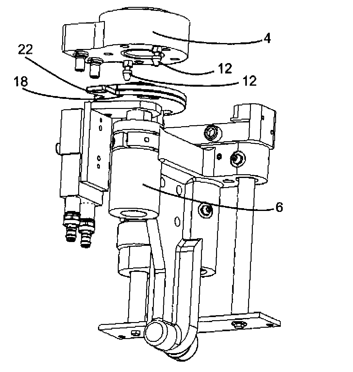 Rapid changeover mechanism for bottom portions