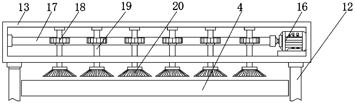 A solar device with dust cleaning function