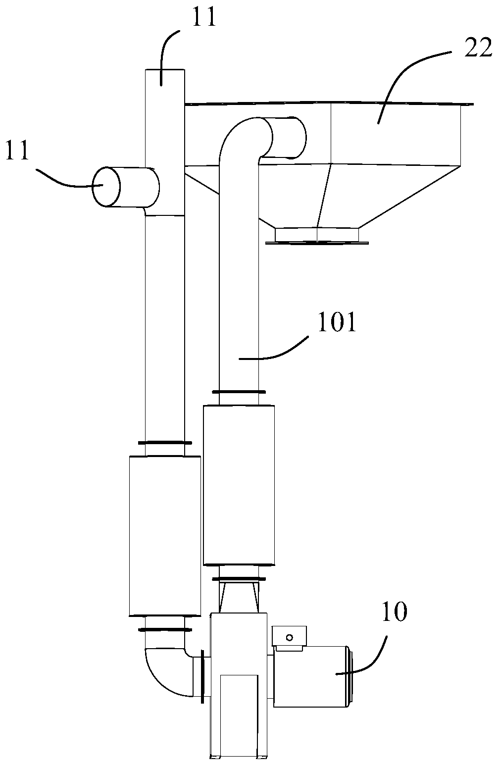 Waste compression device