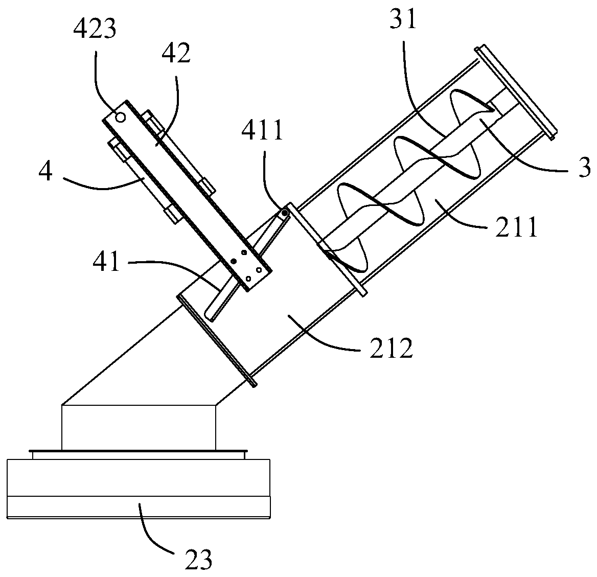 Waste compression device