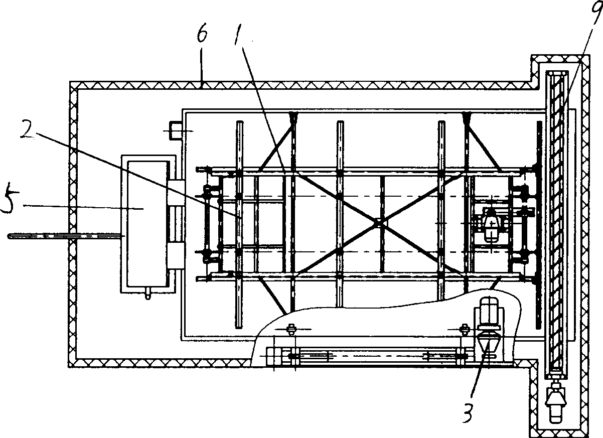 Special icehouse for hydropower engineering