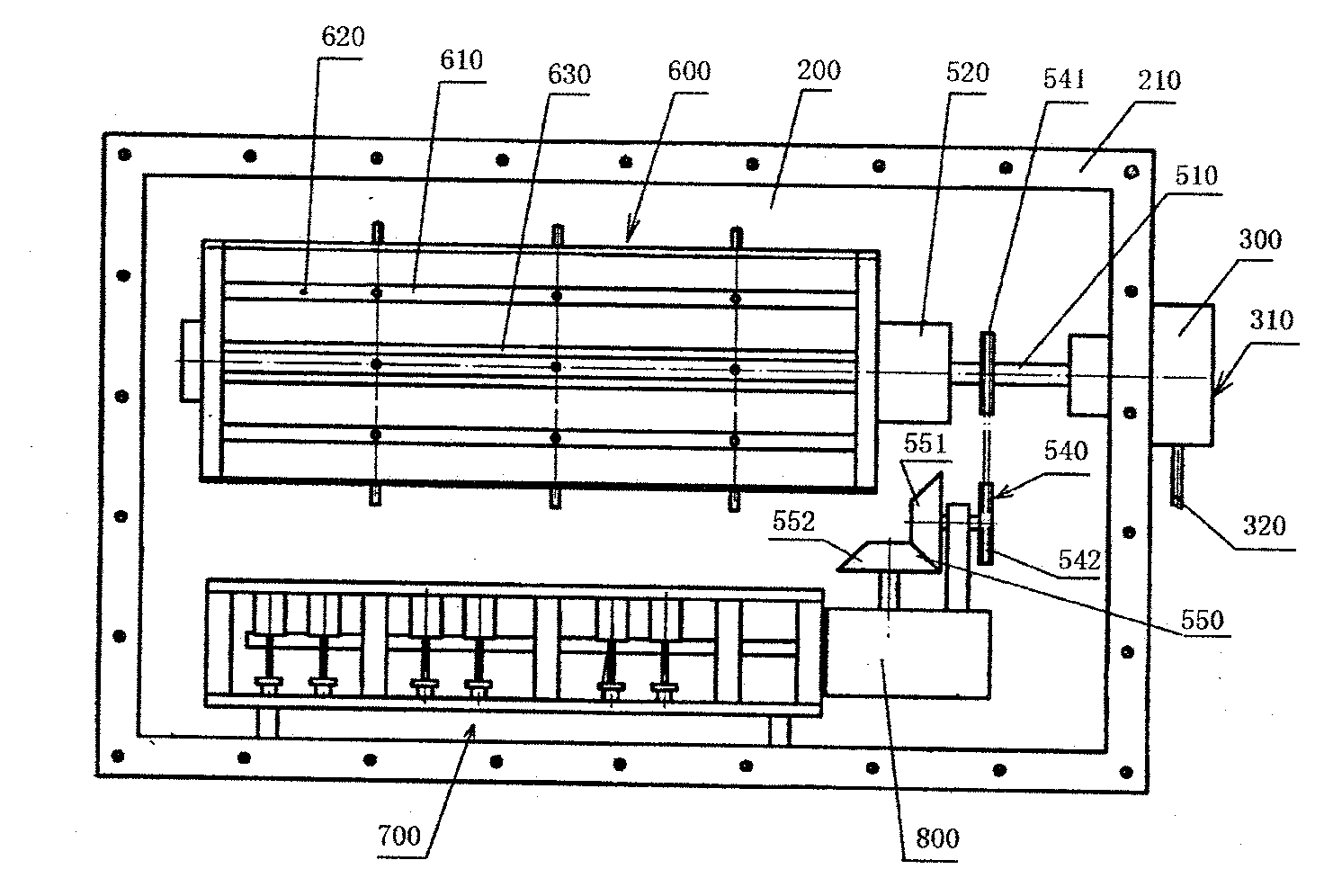 External hanging combined vacuum on-load tap switch