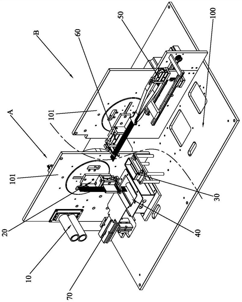 Rotary wire peeling and tin-soldering equipment and method