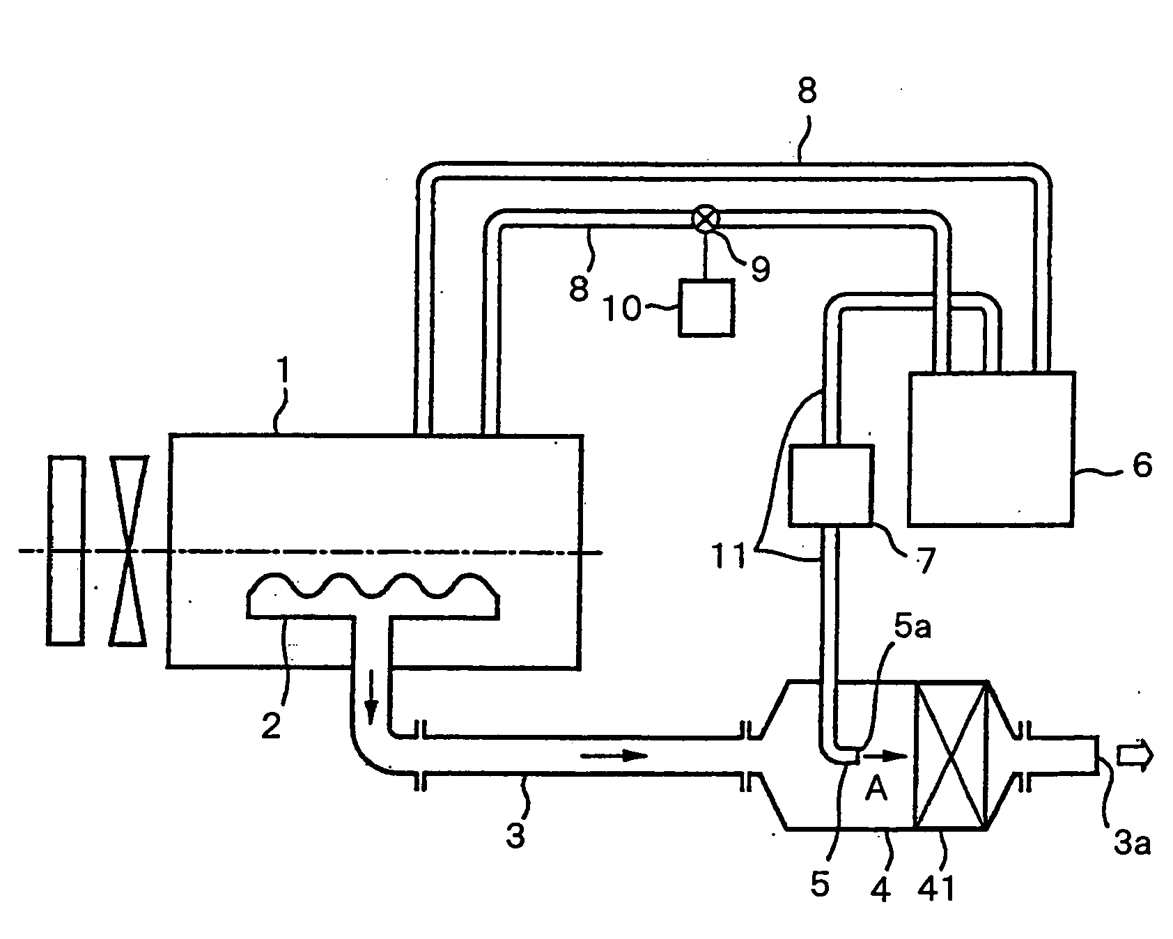 Exhaust emission purifying apparatus for engine