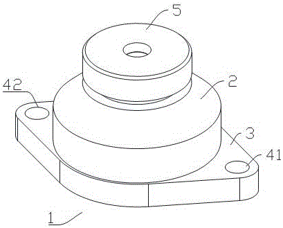 Fine-rebounding bumper pad for coastal weathercock